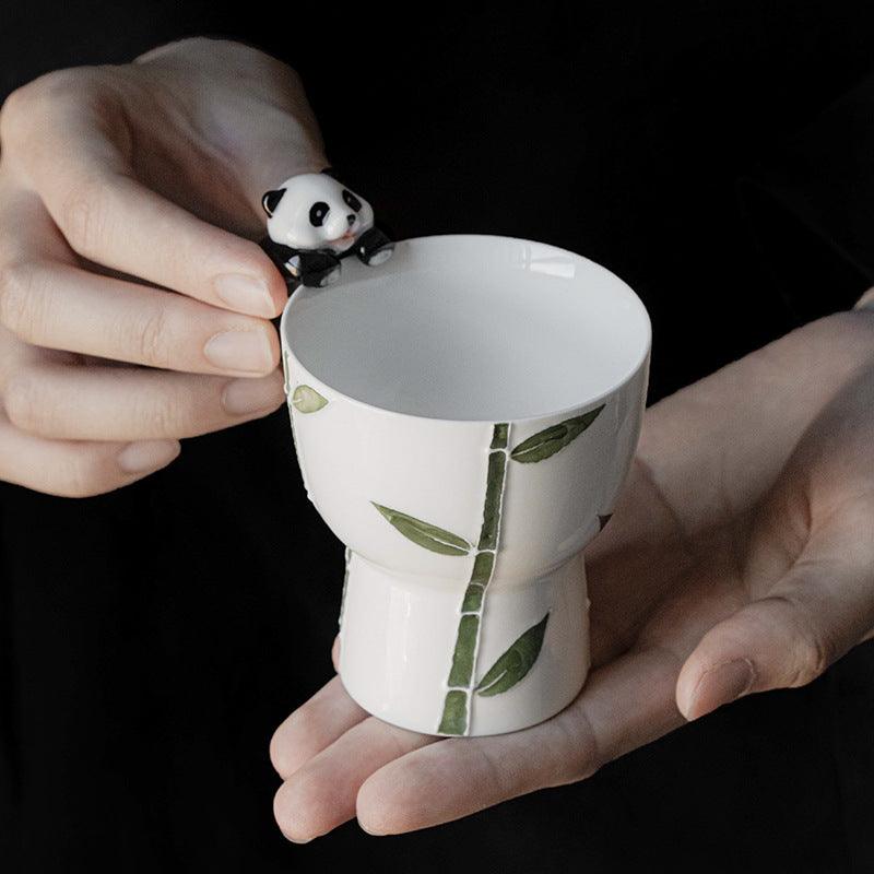 PANDA PLAY HIGH-FOOTED TEA CUP - Raf LifeStyle