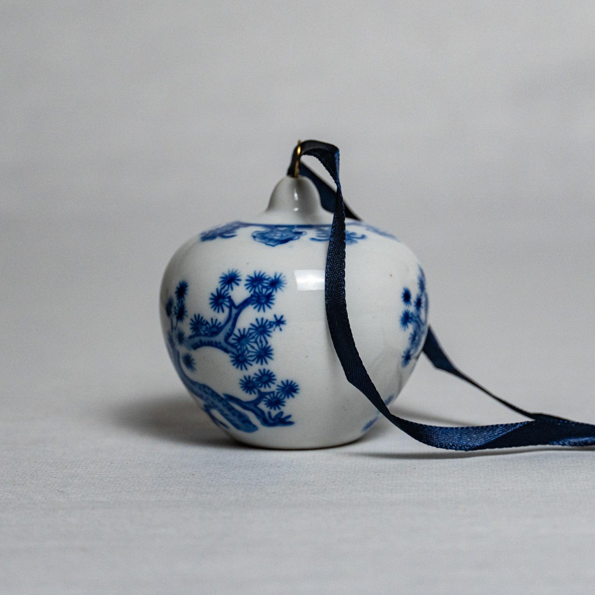 Blue 2024 & White Chinoiserie Plum Tree Ginger Jar