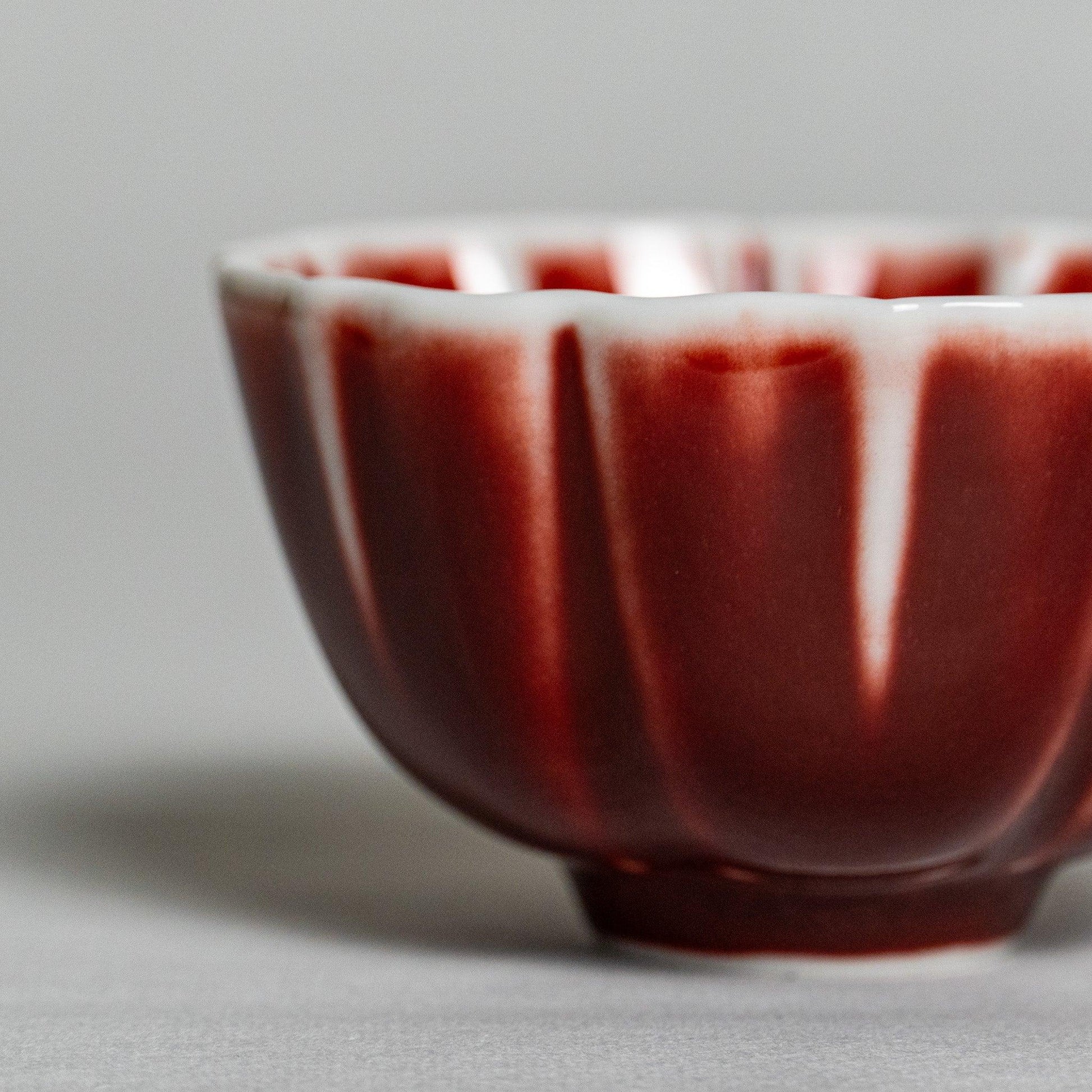 Handcrafted Scarlet Red Ceramic Tea Cup Mug - Raf LifeStyle