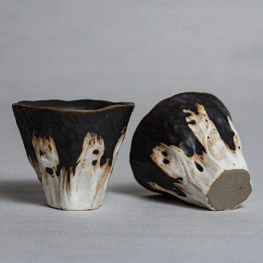 Set of 2, Handmade Vintage Teacup / Sake Cup Set - Raf LifeStyle